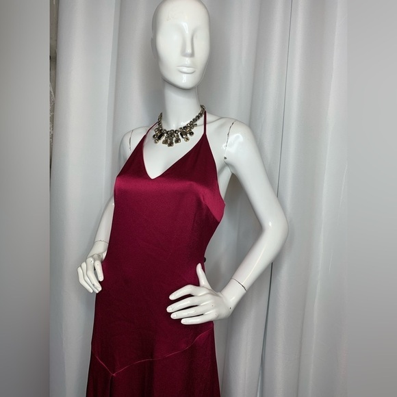 Halston Heritage Slip Dress in Mauve - Picture 4 of 13